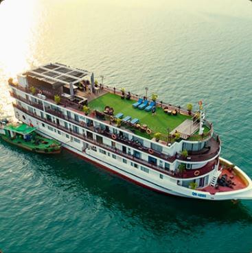 02 Days Discover Luon Cave & Titop Island on Amada Cruise